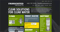 Desktop Screenshot of fabricatedproducts.co.uk
